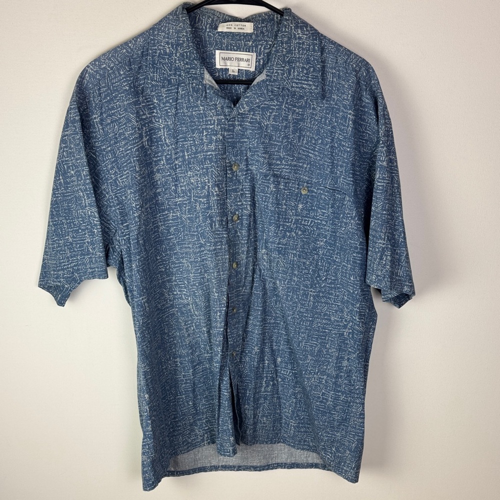 VTG Mario Ferrari Shirt - Men's Large